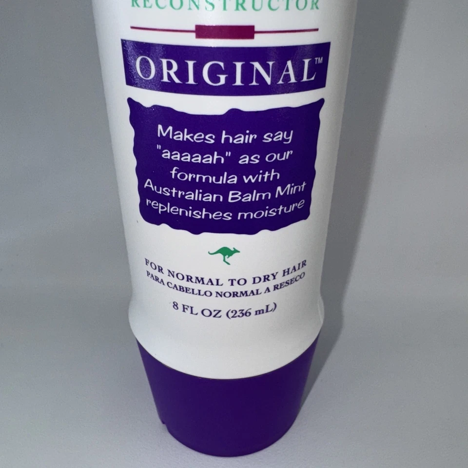 Original Aussie 3 Minute Miracle Reconstructor Cabello Normal a Seco 8 OZ Difícil de Encontrar Foto 3 de 4