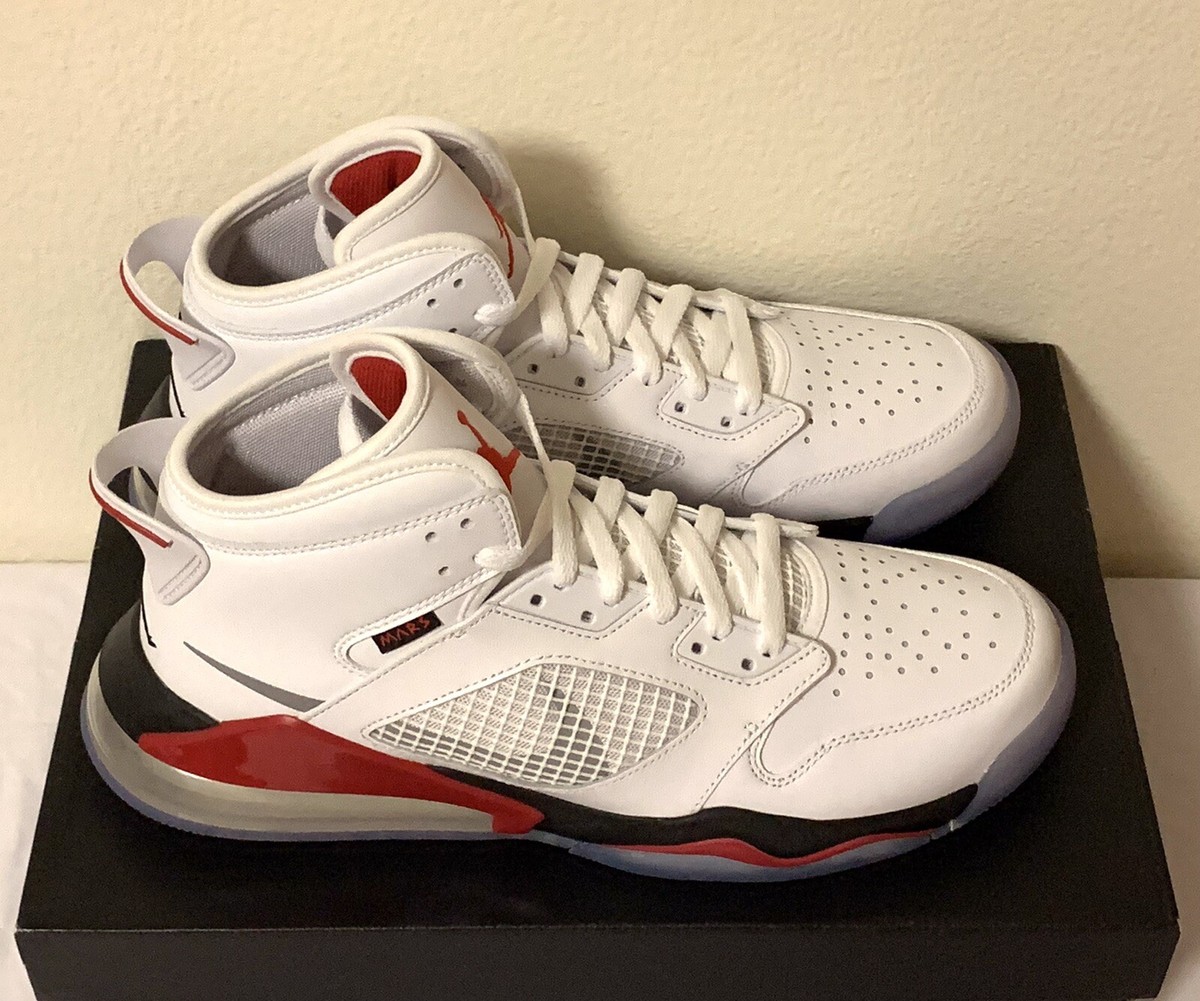 Jordan Mars 270 White Fire Red - Men’s Size 10 Nike Jordan Mars 270 Men main image 3