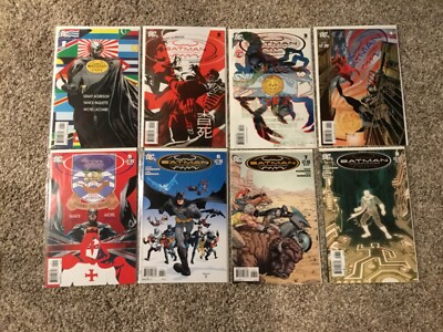 2010 Batman Incorporated #1-8 - Full Series - 1st Black Bat & Batwing - NM- - DC