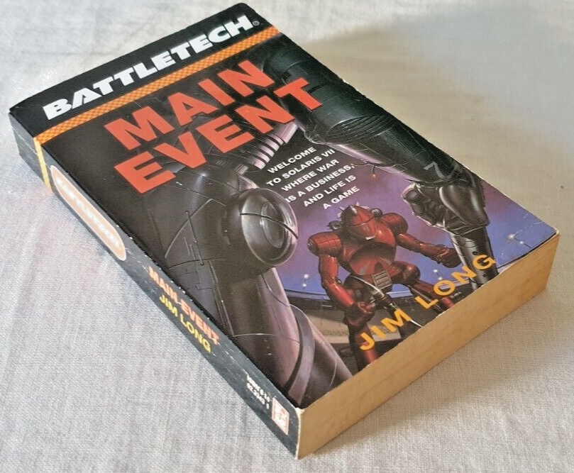 BattleTech Main Event by Jim Long FASA paperback (1993) | eBay Australia