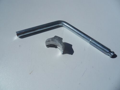 jockey wheel clamp handle & pad fits some ifor williams, knott. avonride m16