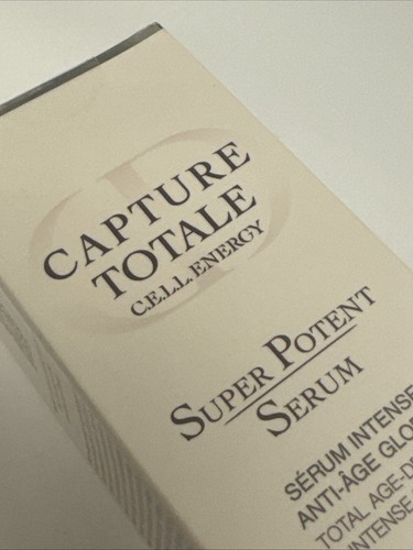 Dior Capture Totale Cell Energy Super Potent Serum 50ml Sealed In Original Box - Zdjęcie 9 z 10