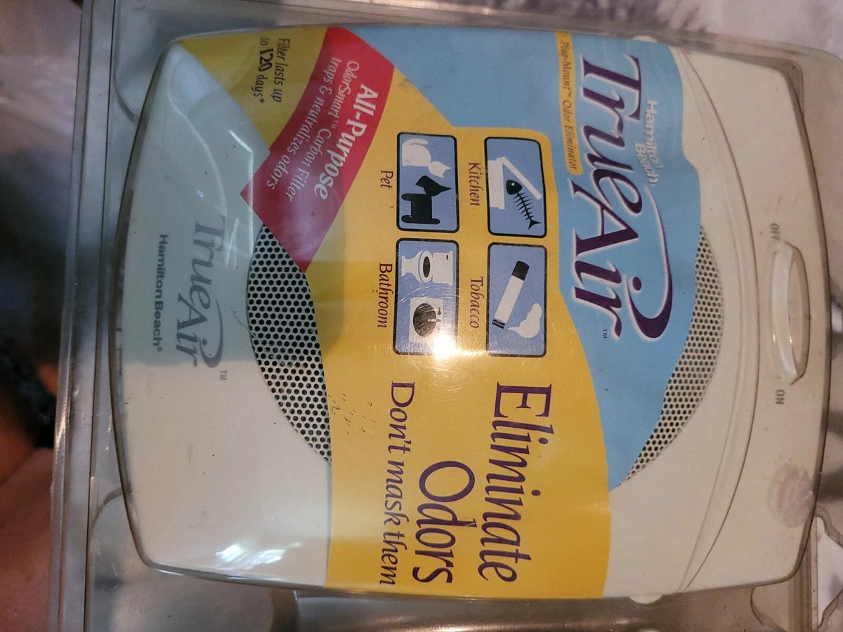 Hamilton Beach TrueAir 04251 Air Odor Purifier Plug Mount Filters 2 Pack New