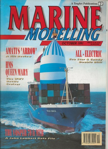 MARINE MODELLING MAGAZINE OCTOBER 1991 (+1)