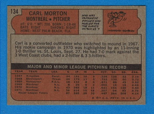 1972 Topps Baseball High Grade U-Pick to complete your set - 第 175/451 張圖片