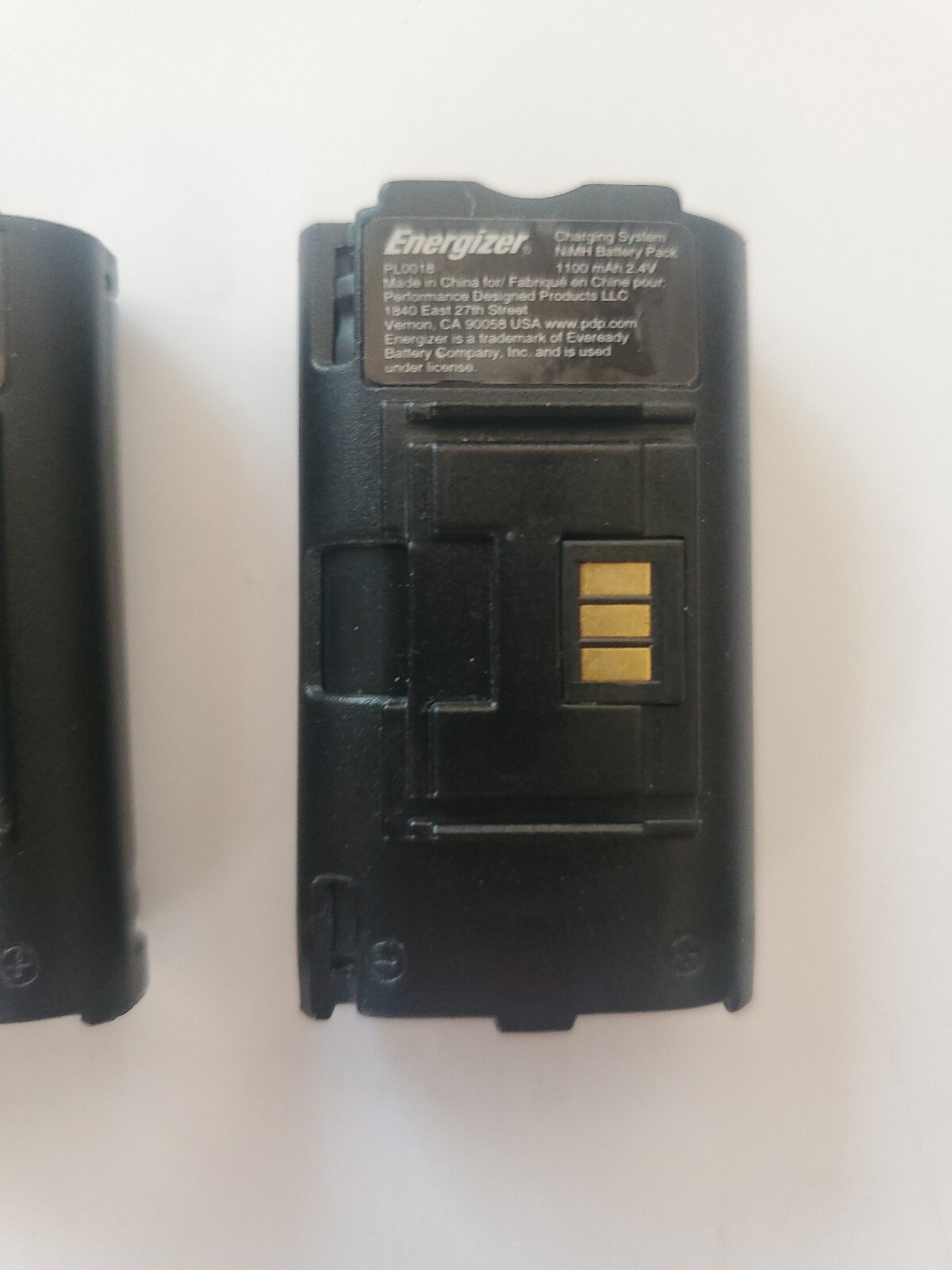 2 Energizer Xbox One Rechargeable Battery Packs 2.4V For Video Game