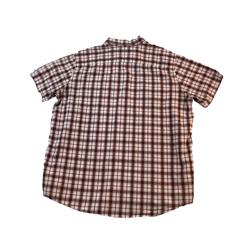 Camisa masculina manga curta xadrez pérola JF J.Ferrar tamanho 2XL altura - Imagem 2 de 4