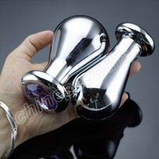 Huge Metal Anal Butt Plug Vagina Anus Beads Dilatador G-spot Masturbate Sex Toys