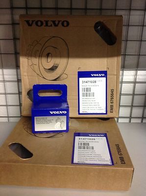 Genuine Volvo Rear Brake Discs And Pads Volvo V60/S60 Vented Discs | eBay