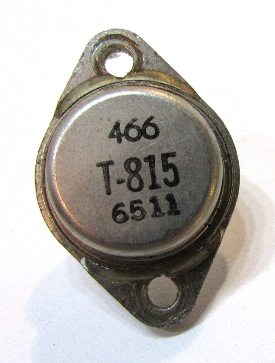 Vintage PNP Silicon Power Transistor 466 T-815 6511 Radio