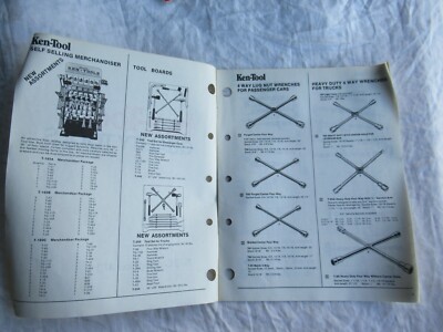 1973 Ken-Tool tool catalog K470 brochure | eBay