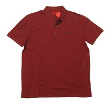 Hugo Hugo Boss Red Label Men's Maroon Dylie Red Regular Fit Polo Shirt
