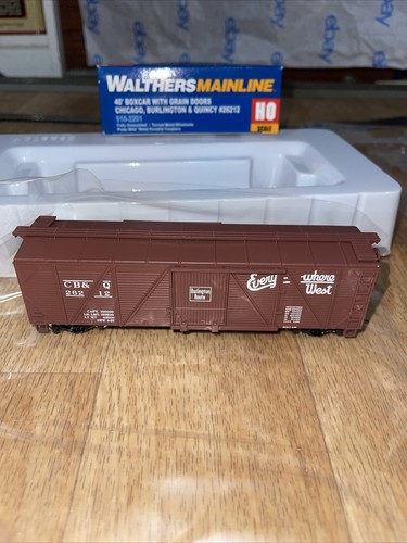 Walthers Mainline Ho 40 Boxcar Chicago Burlington Quincy 26212 Nuevo | Zustand: New