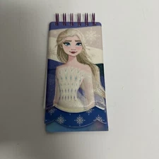 Frozen 2 Notepads 3D Glitter Elsa New Unused Notepad