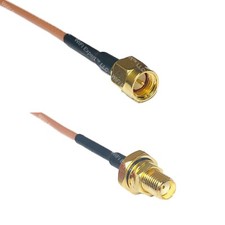 RG316 SMA MALE to SMA Female O-Ring RF Cable Rapid-SHIP LOT