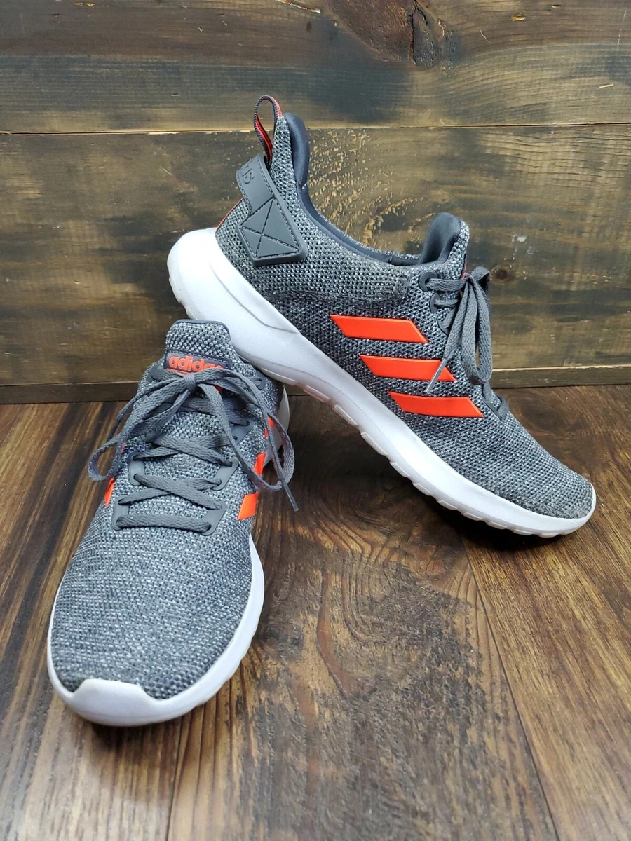 Lykkelig mekanisk trone Adidas Originals Cloudfoam Lite Racer BYD Running Shoes Grey Solar Red Mens  Sz 9 | eBay