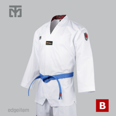 KWON Dobok Taekwondo Tiger Bleu - Taille 120 Cm - Pour Entraînement, Compétition