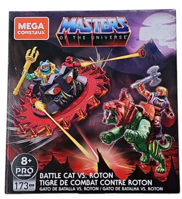 MEGA Construx Masters of the Universe - GPH23 Roton vs Battle Cat He-Man Mer-Man