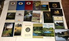  Group of 18 Assorted Virginia Mostly Unused GOLF SCORE CARDS