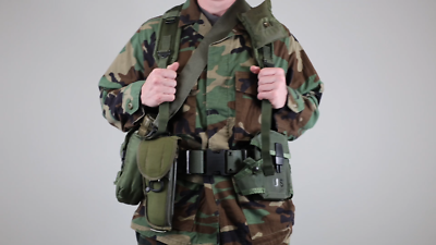 US Alice LC2 Fori Occhielli Esercito Tattico Cintura Od Verde Oliva - Foto 9