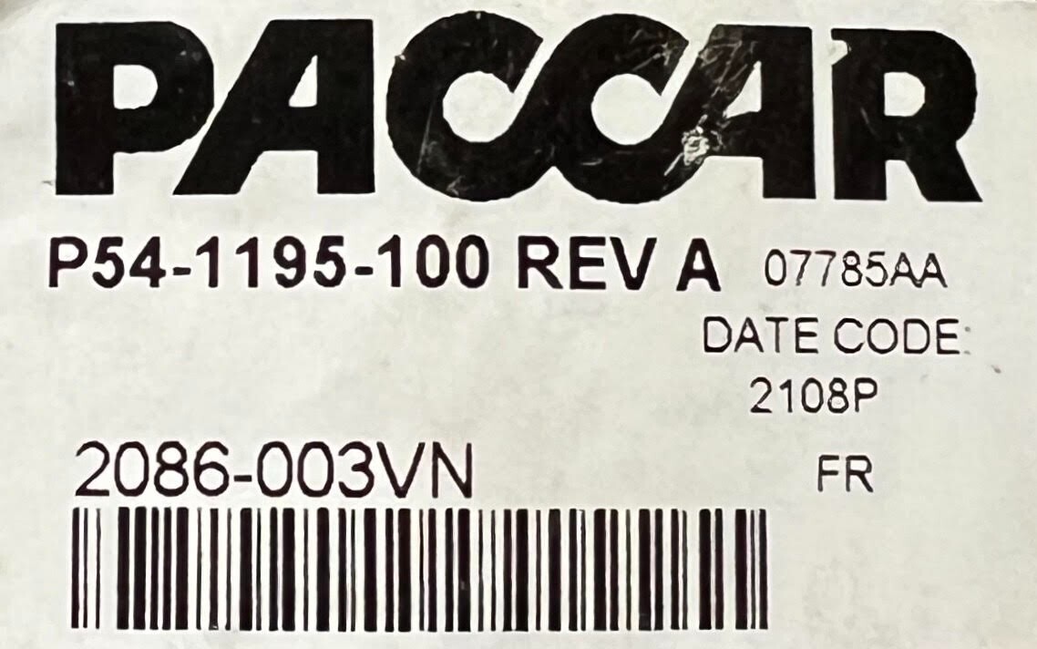 行灯 P54-1195-100 Genuine Paccar Door Pad Lamp OEM - New | eBay