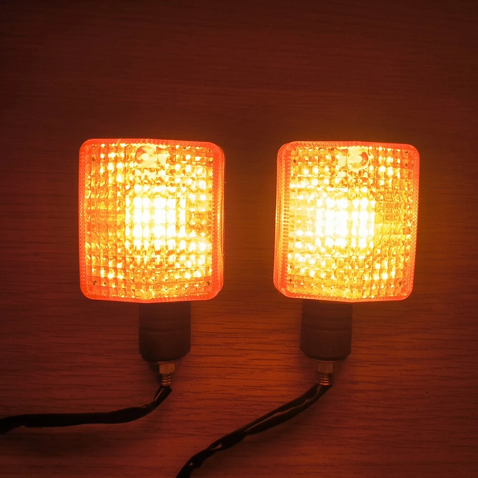 2X Luz intermitente indicadora de señal de giro trasera PARA HONDA XL250R XL350R XL600R NX250 Foto 2 de 4