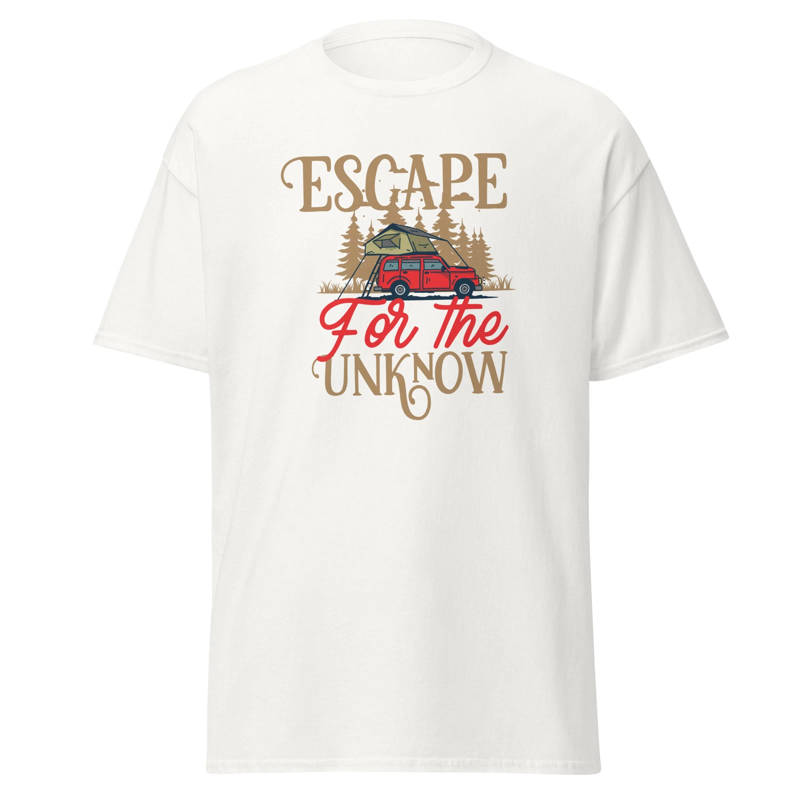 Camping Unisex T-Shirt, Hiking Nature Travel Outdoors Adventure Backpacking
Opens in a new window or