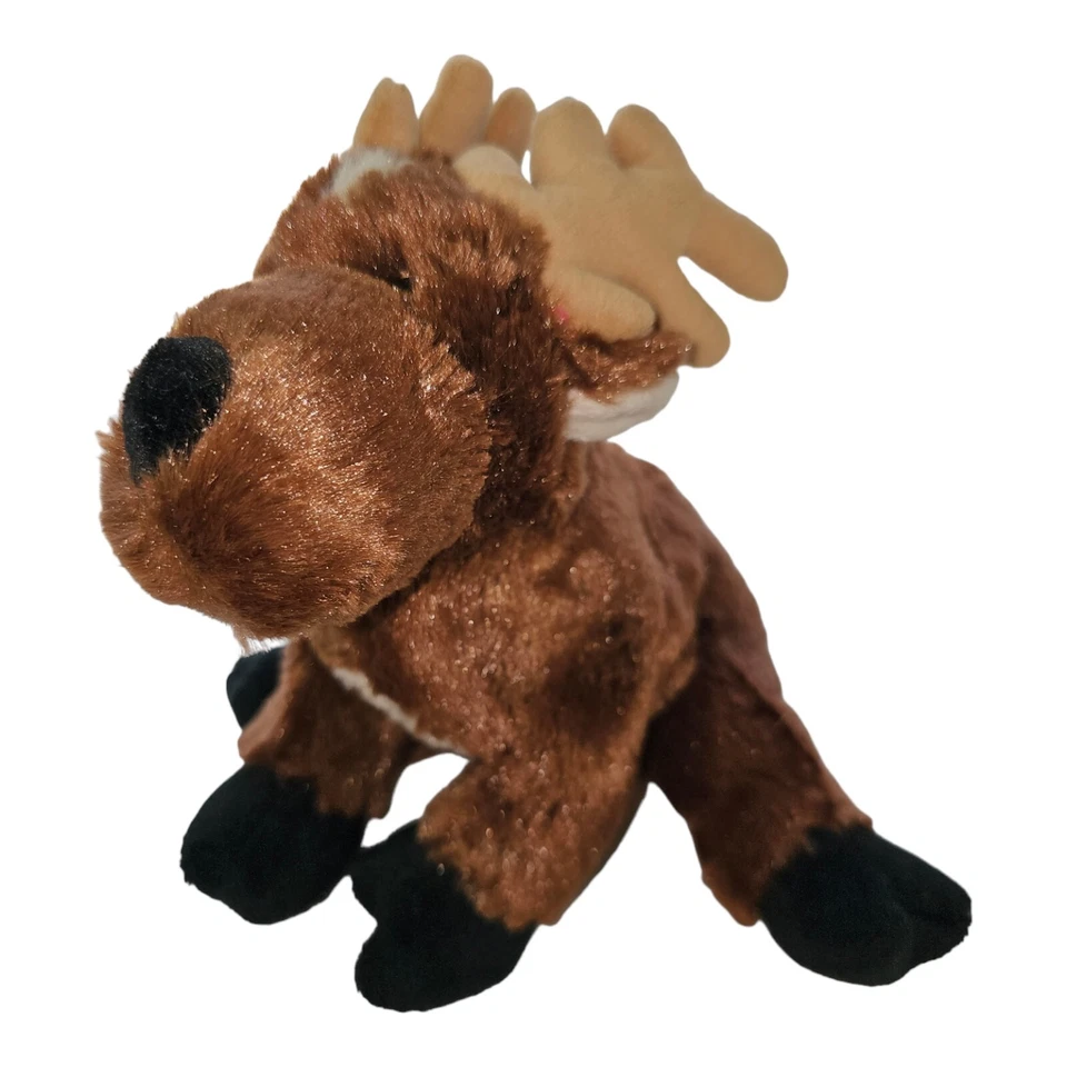 Ganz Webkinz Reindeer HM137 Retired Plush Stuffed Animal Clean NO CODE Christmas - Image 2 of 4
