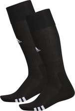Adidas Unisex Rivalry Soccer 2Pair OTC Workout Compression Socks Over the Calf,S