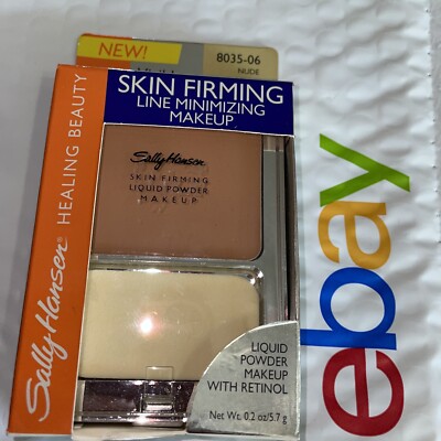 Sally Hansen Skin Firming Line Minimizing  Liquid Powder Makeup NUDE 8035-06