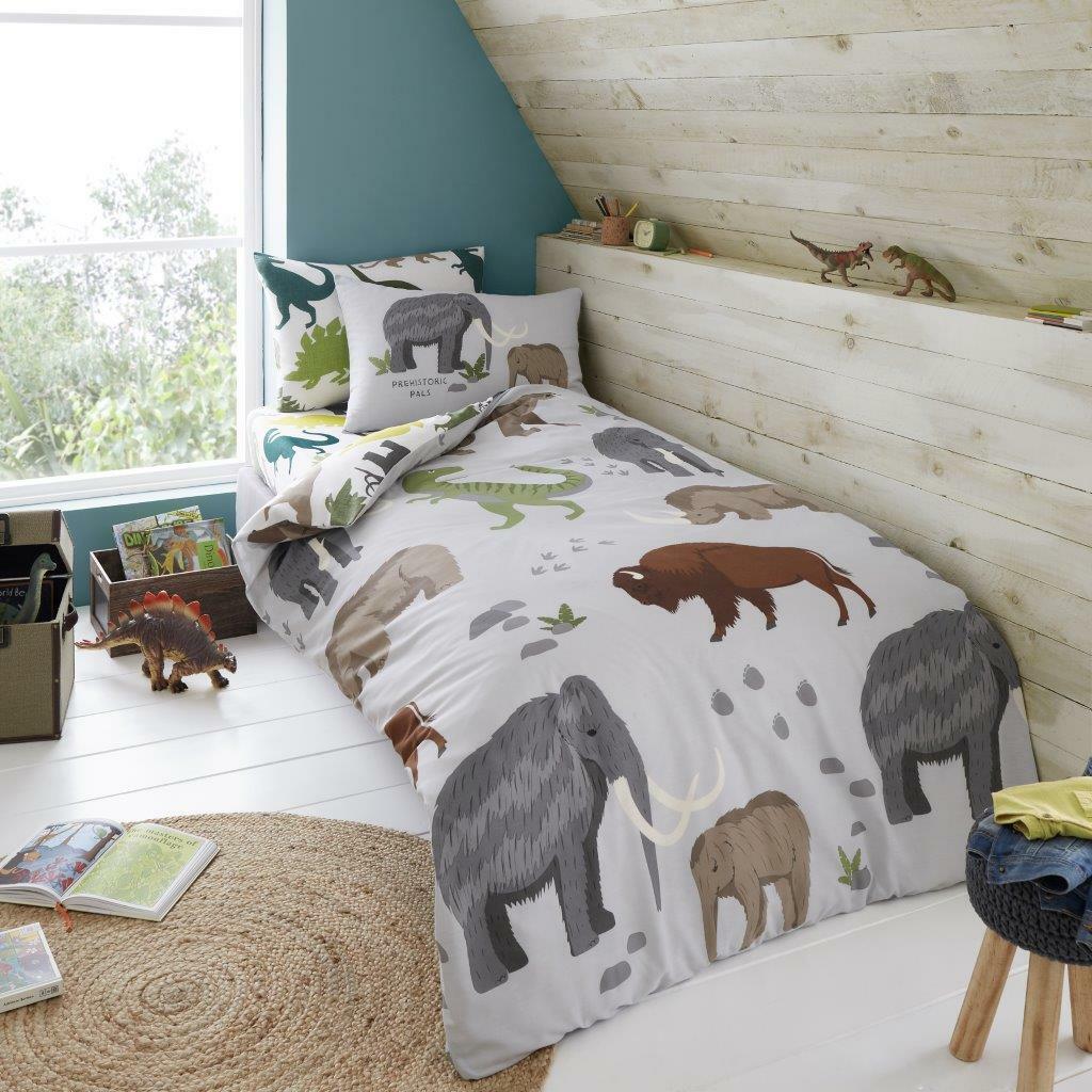 Woolly Mammoth And Pals Duvet Cover Kids Bedding Or Curtains Or