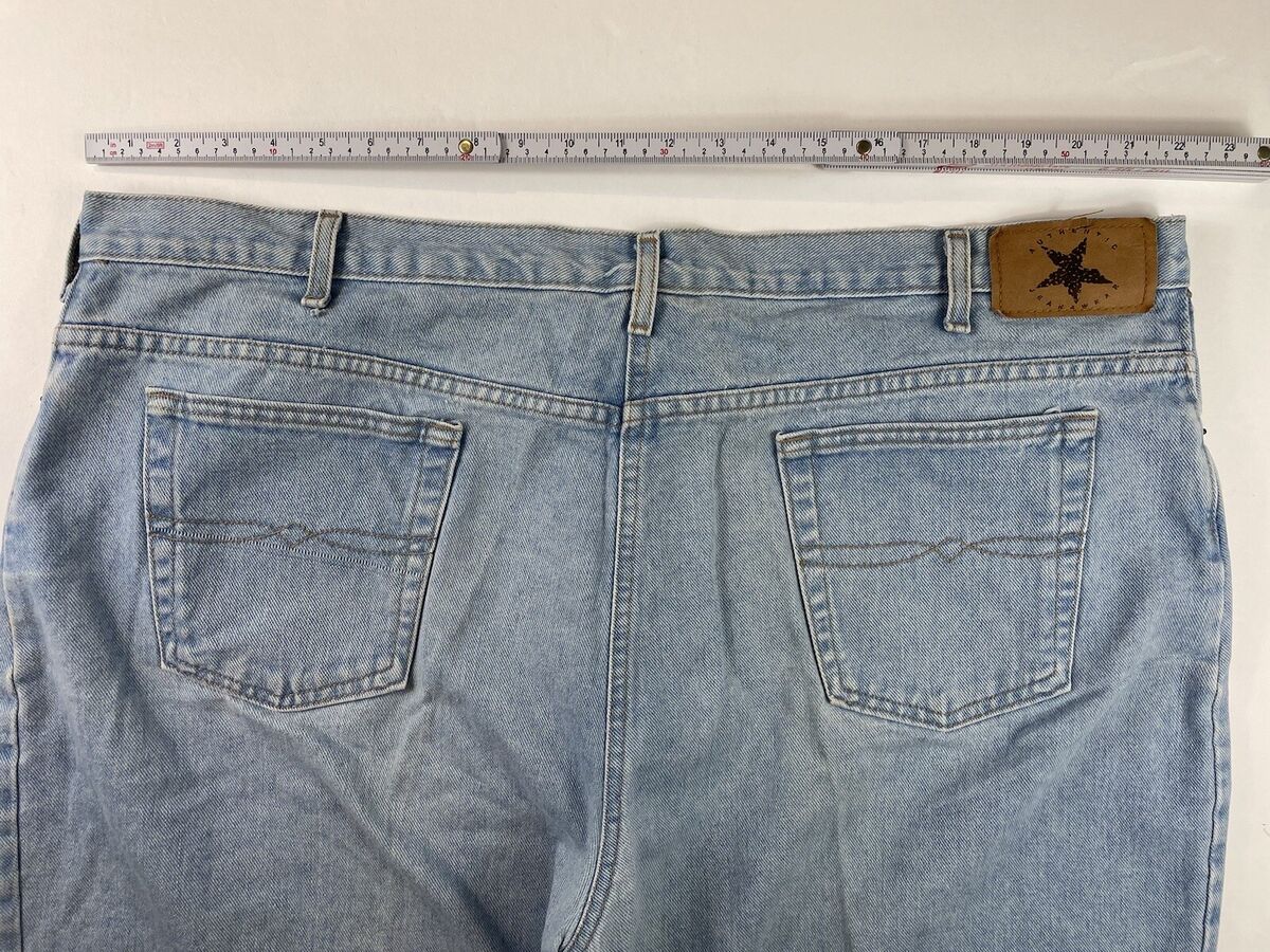 Vintage Size 46x30 Light Blue Denim Jeans Authentic Vintage Size 46x30 Light Blue Denim Jeans Authentic