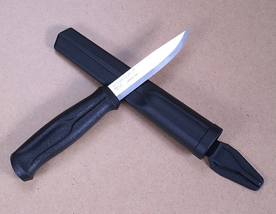 Mora of Sweden Knife Messer Q 510 Black Survival Outdoor Carbonstahl Neu New R74