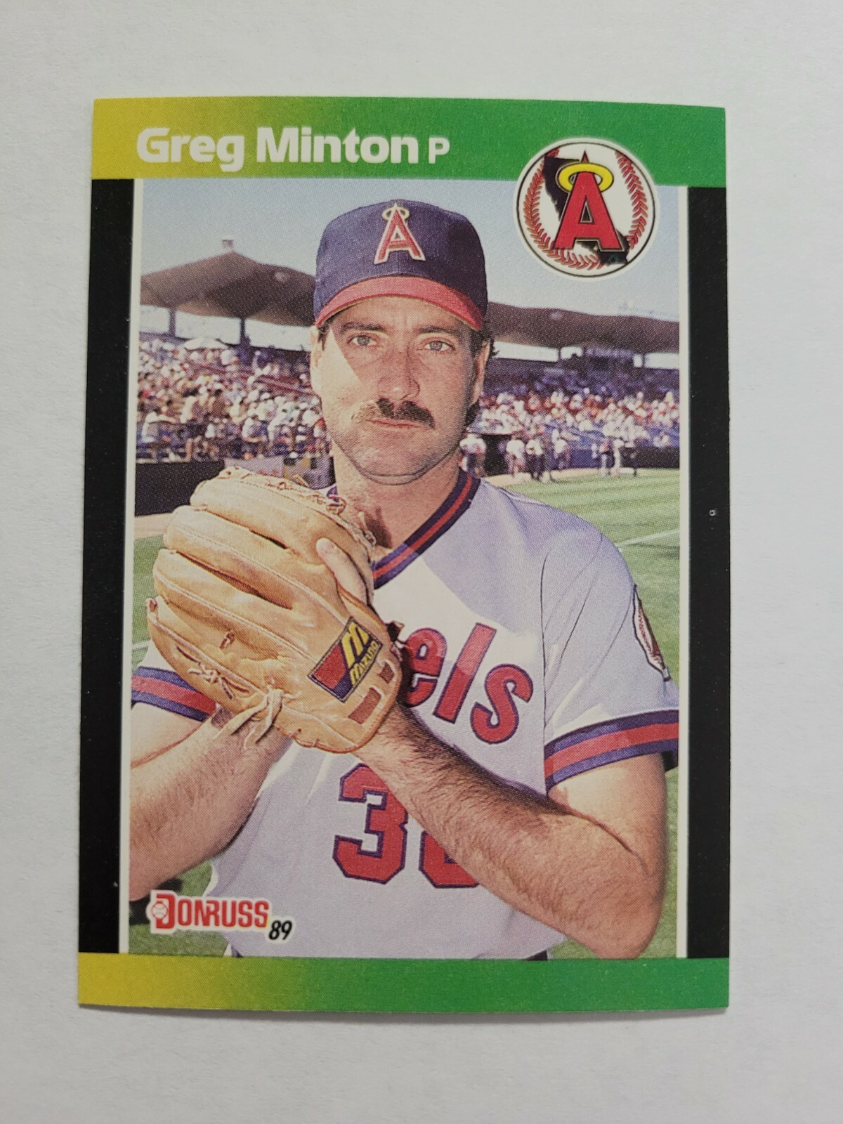 GREG MINTON 1989 DONRUSS BASEBALL'S BEST BASEBALL CARD # 283 D9052