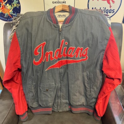 Veste De Baseball Cleveland Indians Mirage Throwback - Taille L, Excellent état