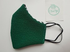 Unisex BEST 100% QUALITY Face Mask- Smart +WASHABLE +Reversible+ Green UK MADE