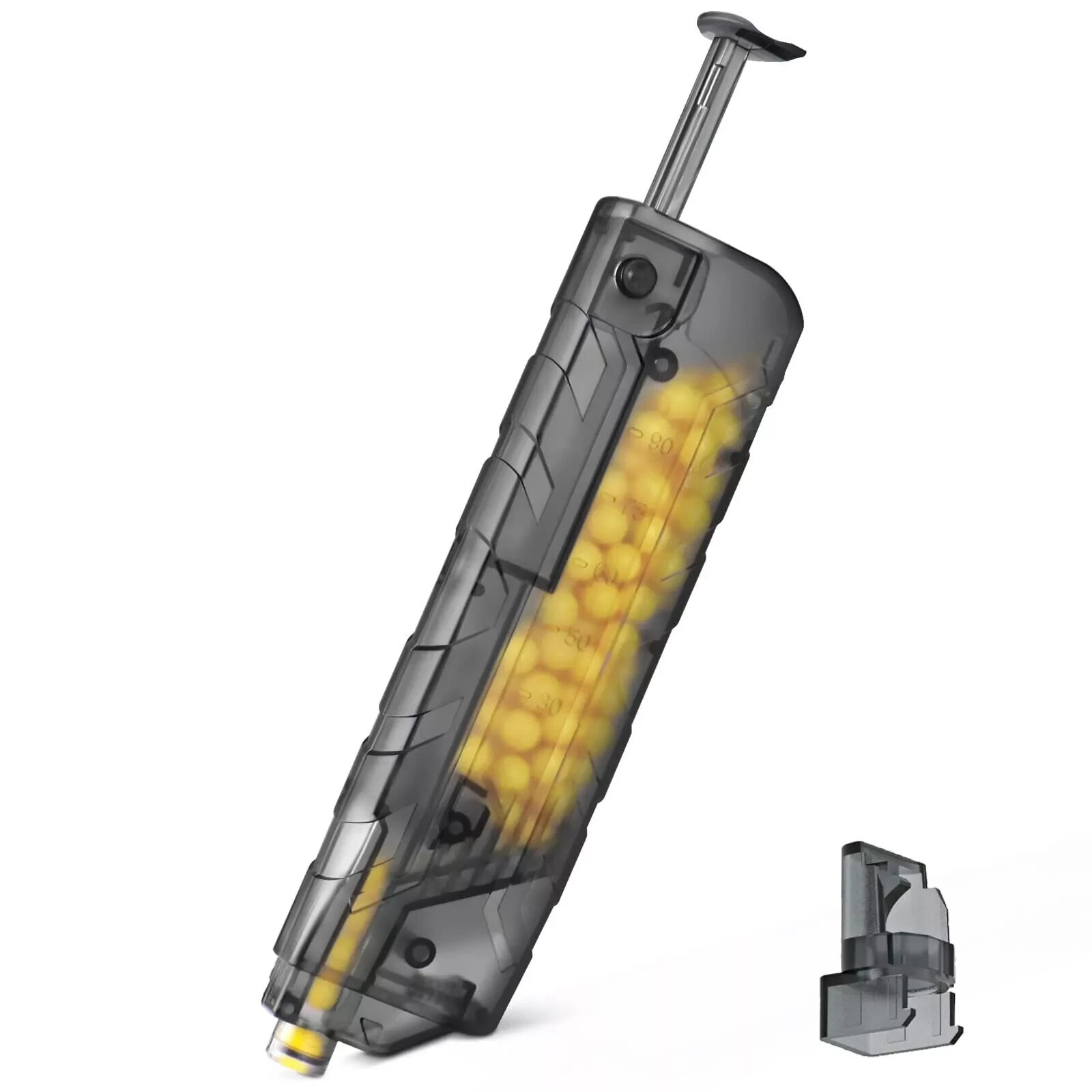 Airsoft Speed Loader 6mm BBS Pellet 100 Rounds Capacity Airsoft Magazine Fast...