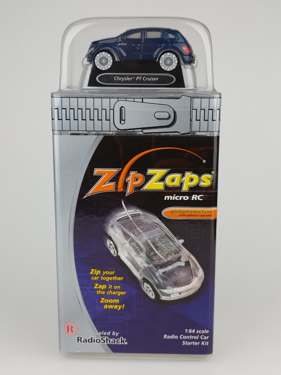 Chrysler PT Cruiser Blue ZipZaps 60-7007 Micro RC Wireless Remote