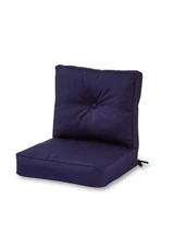 Sunbrella Deep Seat Cushion Set Outdoor Navy New With Defects! 