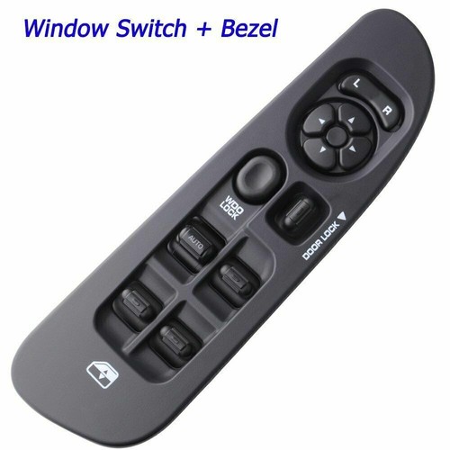 For 02-05 Dodge Ram Power Window Master Control Switch & Bezel Set 56049805AB - Picture 6 of 15