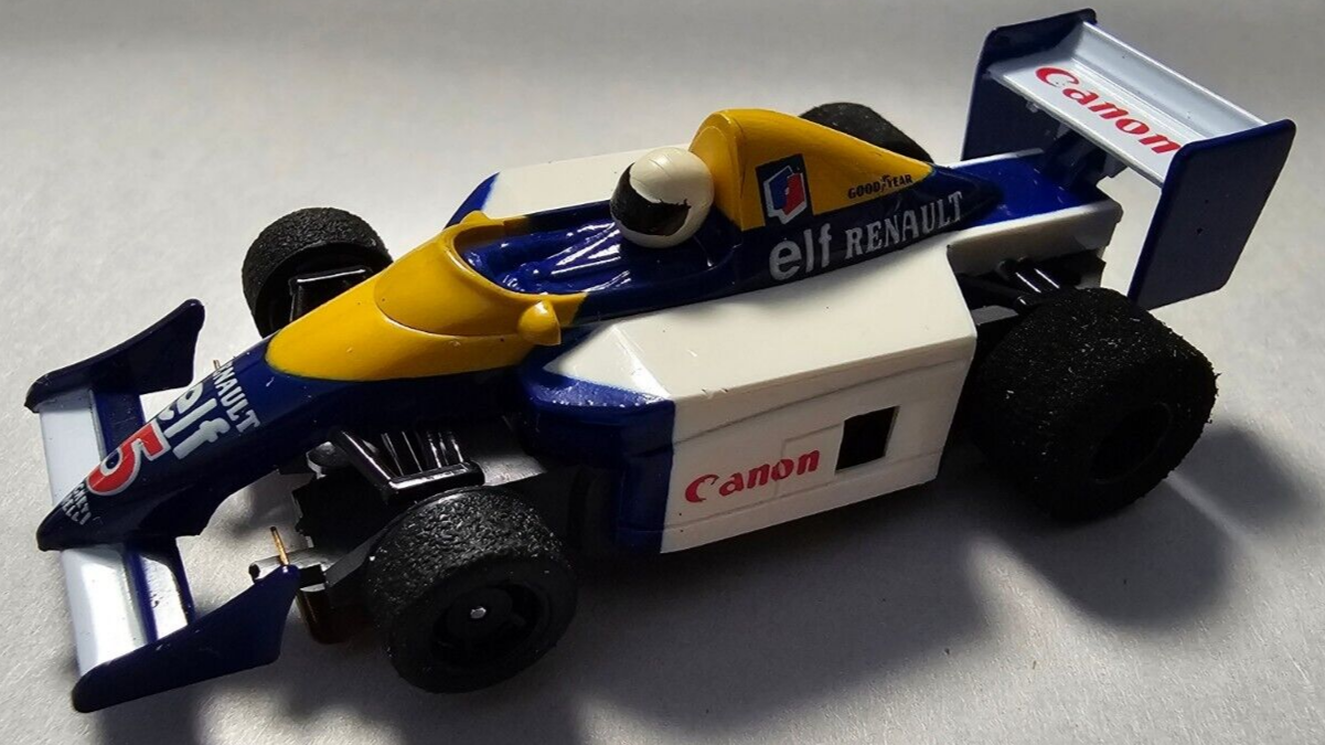 TYCO Canon Renault Elf Indy F1 #5 Limited Edition HO Slot Car New Old Stock