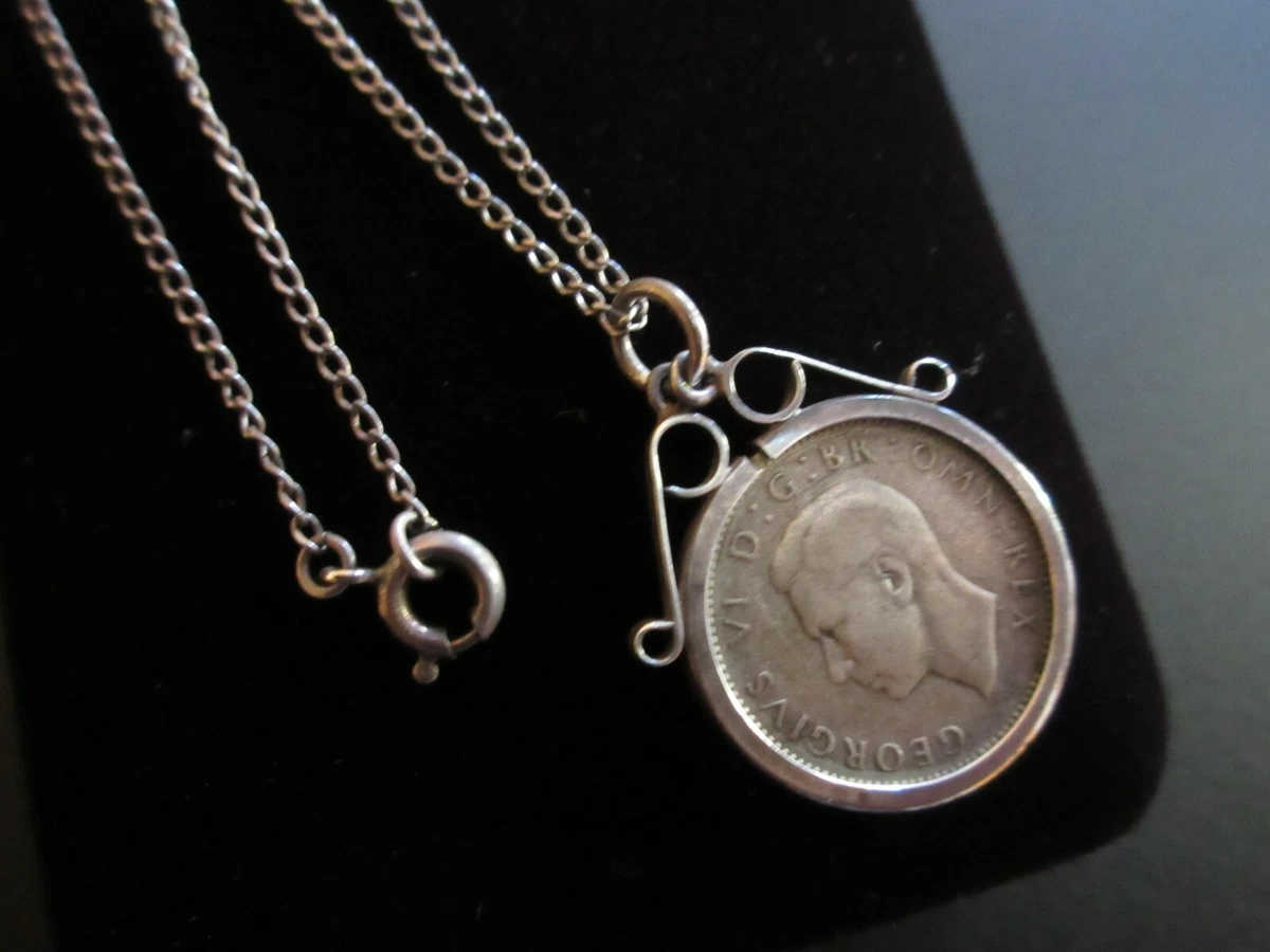 British coin best sale necklace