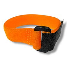 ✅ 5x Sangles de Fixation Vélo Copter Drone Avion Ceinture Velcro Orange 30cm ✅