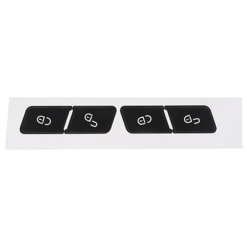 6Sheets Vinyl Dash Button Repair Kit for Mercedes Benz 2007-2014 - Picture 10 of 14