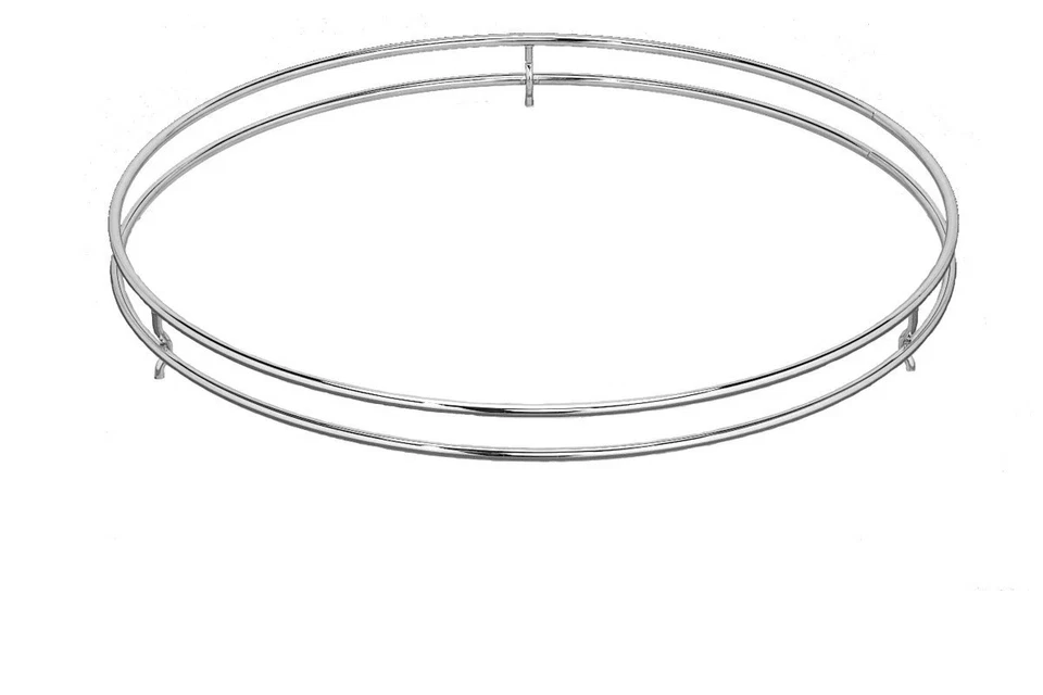 Rev-a-Shelf 5Lsf020 5Lsf 20 Diameter Full Circle Lazy Susan Fence Rail - Chrome - Image 2 of 4