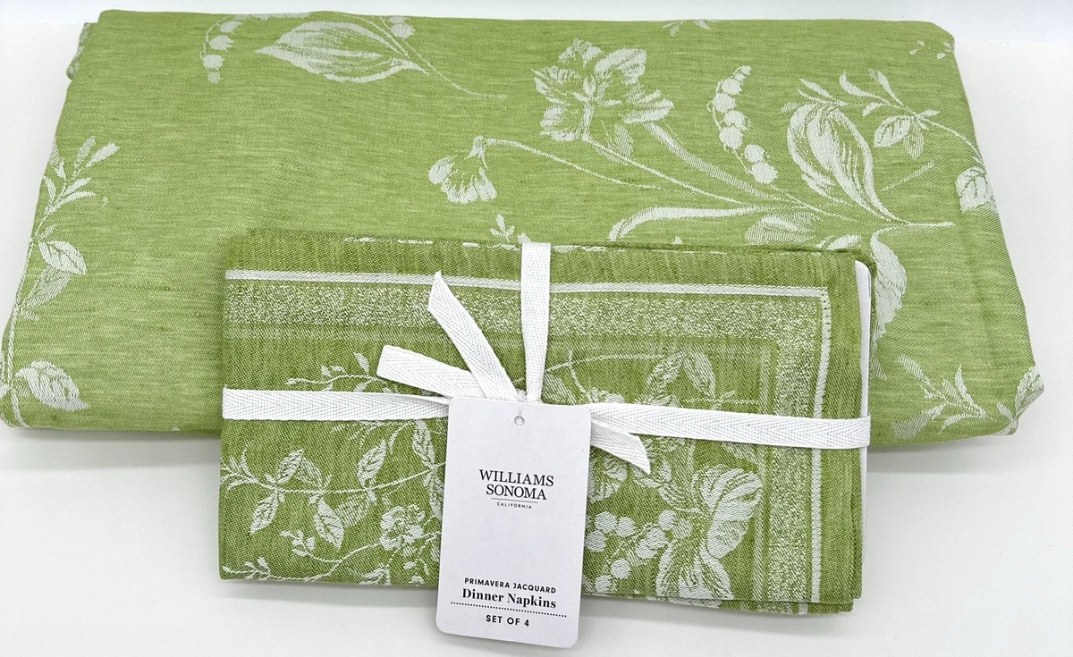 Williams Sonoma Jacquard Tablecloth for sale | eBay