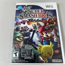 Super Smash Bros. Brawl Wii - Case ONLY NO GAME