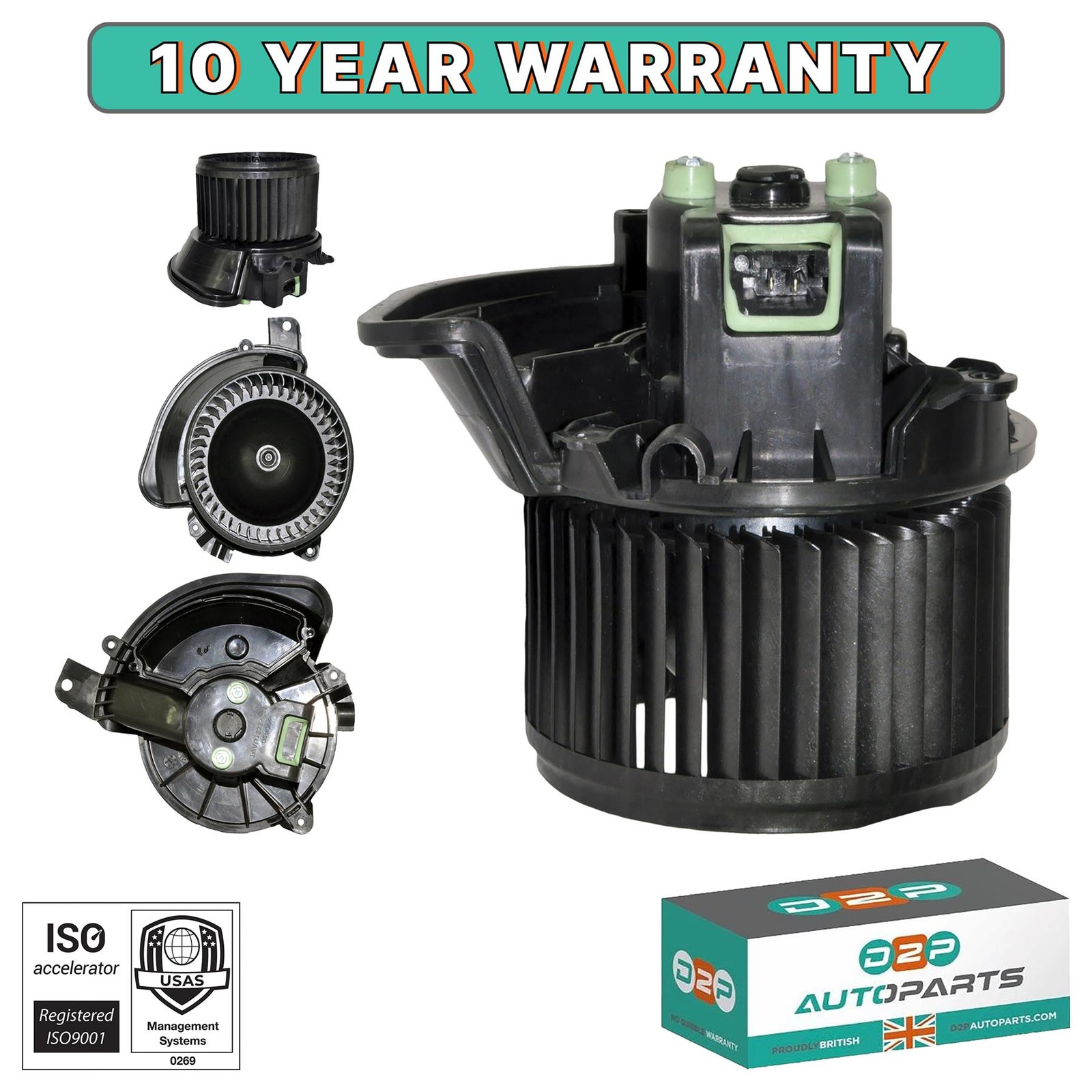 Ventilateur chauffage Opel Corsa D 2006-2014 réf. 13335074 / 1845132