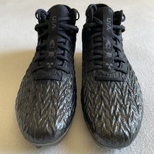 Under Armour UA Spotlight 4 MC Men Size 9 Football Cleats Black