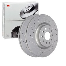 2X NK BREMSSCHEIBEN 350mm BELÜFTET VORNE PASSEND FÜR HONDA CIVIC | 312678